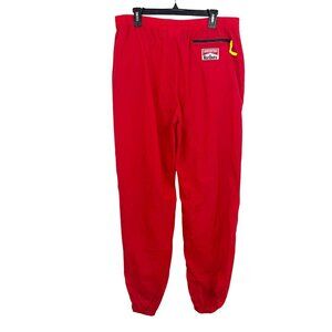 Vintage Marlboro Red Nylon Windbreaker Jogger Pants Y2K 90s - Men's Size Large